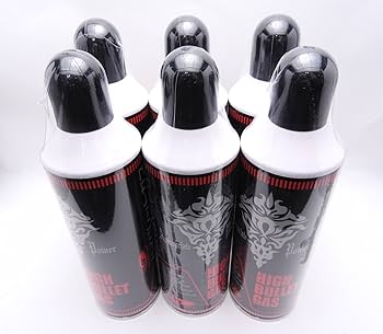 Amazon | ハイバレットガス 460ml × 6本 HFC 152a ガスガン 専用ガス